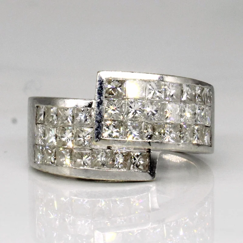 Bold And Beautiful Jewelry Now At Irresistible Prices Diamond Bypass Ring | 1.60ctw | SZ 5.75 |