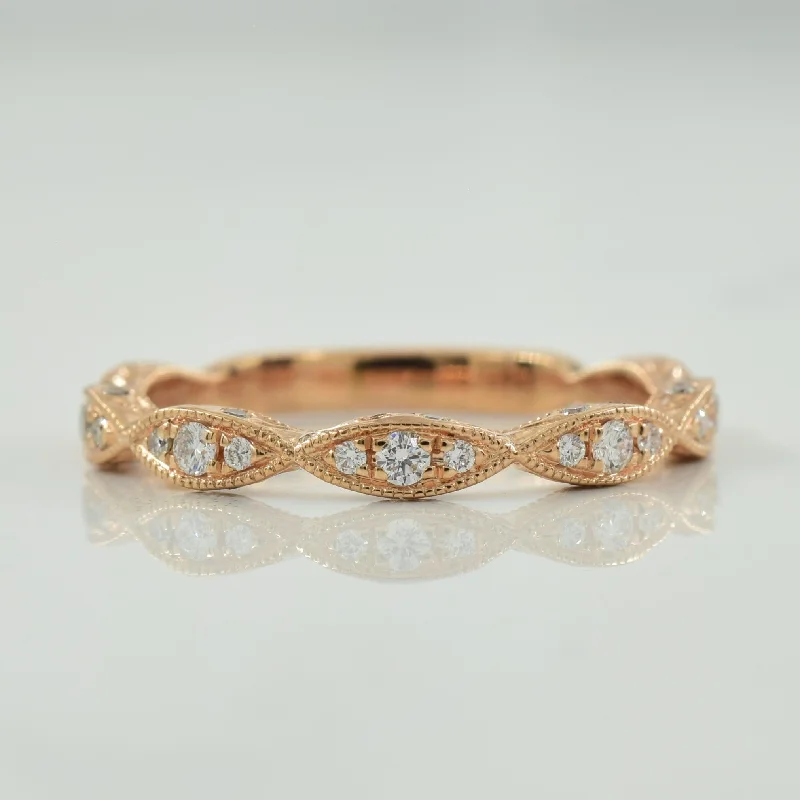 Affordable Luxury Jewelry – Style At A Great Price Diamond Milgrain Ring | 0.35ctw | SZ 6.25 |