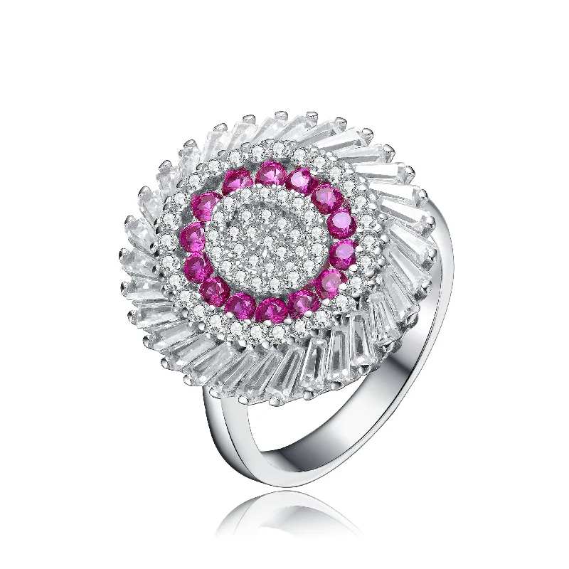 Elegant Rose Gold Jewelry For A Stylish Touch Elegant Ruby Cubic Zirconia Sterling Silver Limited Time Special Ring Elegant Rose Gold Jewelry For A Stylish Touch Elegant Ruby Cubic Zirconia Sterling Silver Limited Time Special Ring