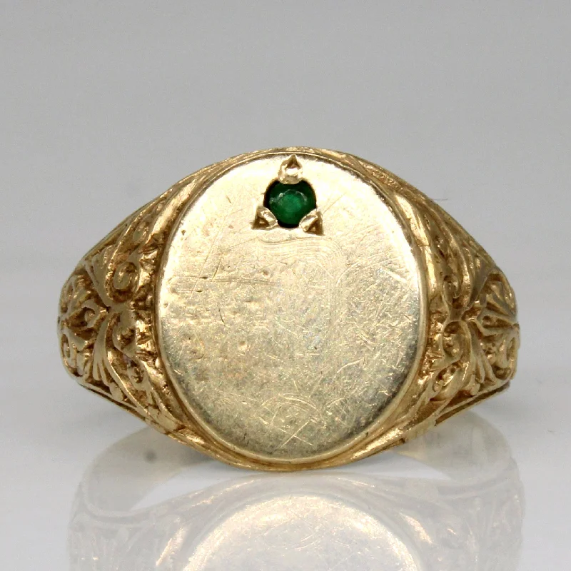 Save On Luxury Jewelry Pieces – Limited-Time Offers Emerald Ring | 0.03ct | SZ 8.5 |