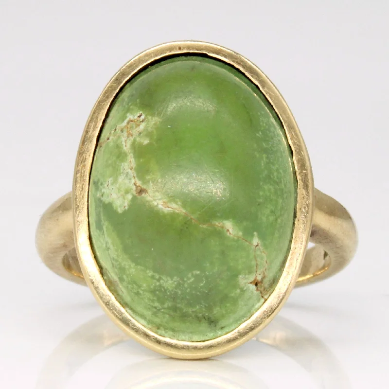 Stunning Statement Jewelry, Unbeatable Discounts Epidote Cocktail Ring | 16.50ct | SZ 6.5 |