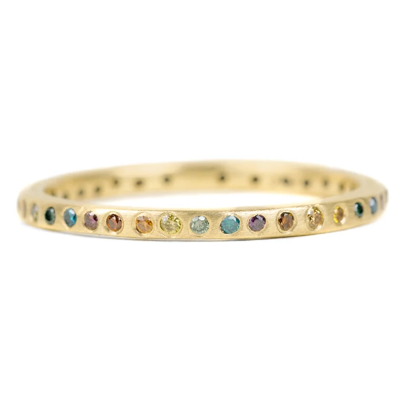 Limited-Stock Jewelry Clearance – Grab Your Favorites Now Eternity Diamond Band - 18ky Gold + Colored Diamonds Limited-Stock Jewelry Clearance – Grab Your Favorites Now Eternity Diamond Band - 18ky Gold + Colored Diamonds