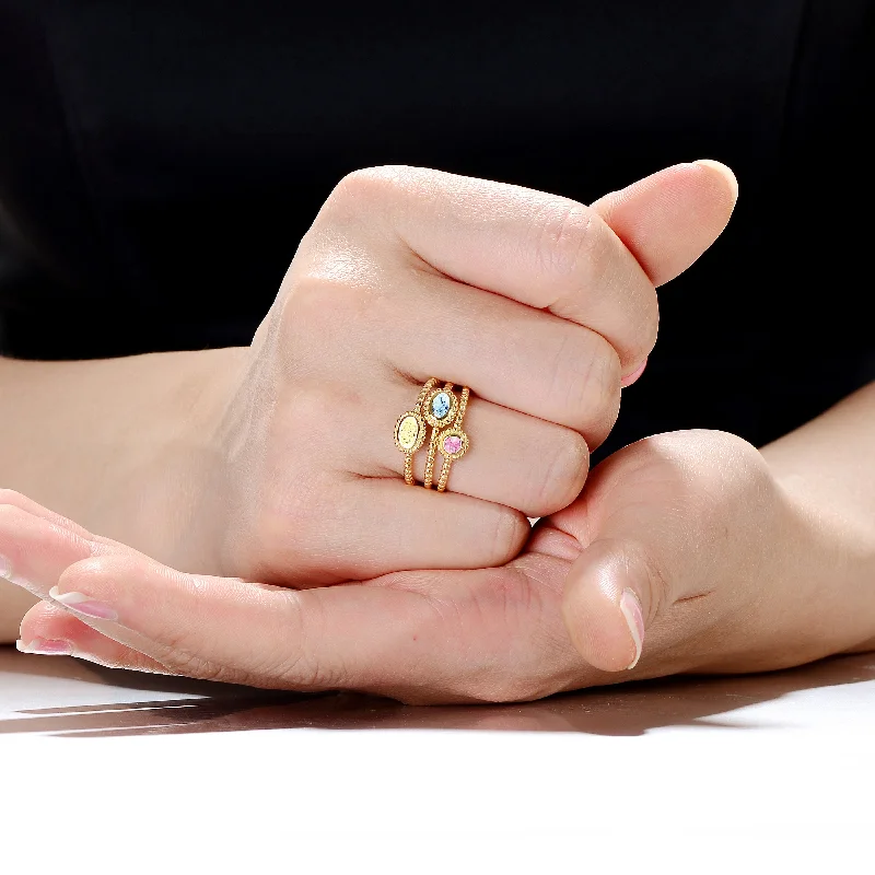 Best Jewelry Sale Prices – Limited-Time Offer Gold-Plated Sterling Silver Ring with Multi-Colored Cubic Zirconia Size 5 Best Jewelry Sale Prices – Limited-Time Offer Gold-Plated Sterling Silver Ring with Multi-Colored Cubic Zirconia Size 5