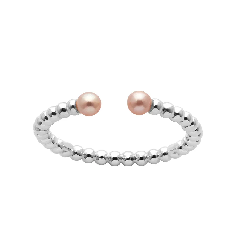 Dazzling Deals On Necklaces, Bracelets, And More Karen Walker Split Wisdom Pearl Ring - Sterling Silver