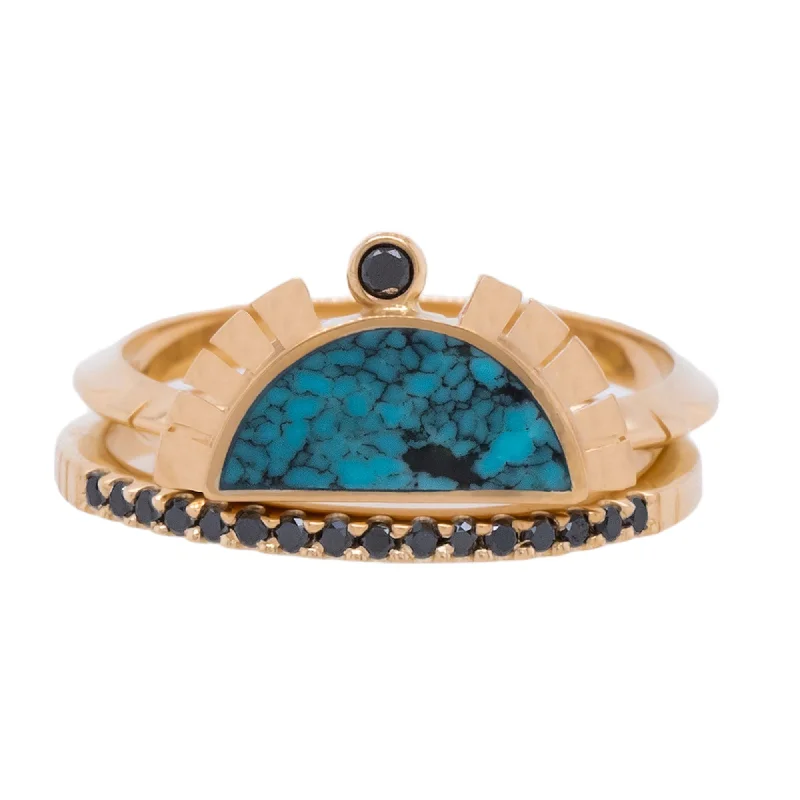 Jewelry Clearance Sale – Final Reductions Kingman Black Web Rising Sol Set