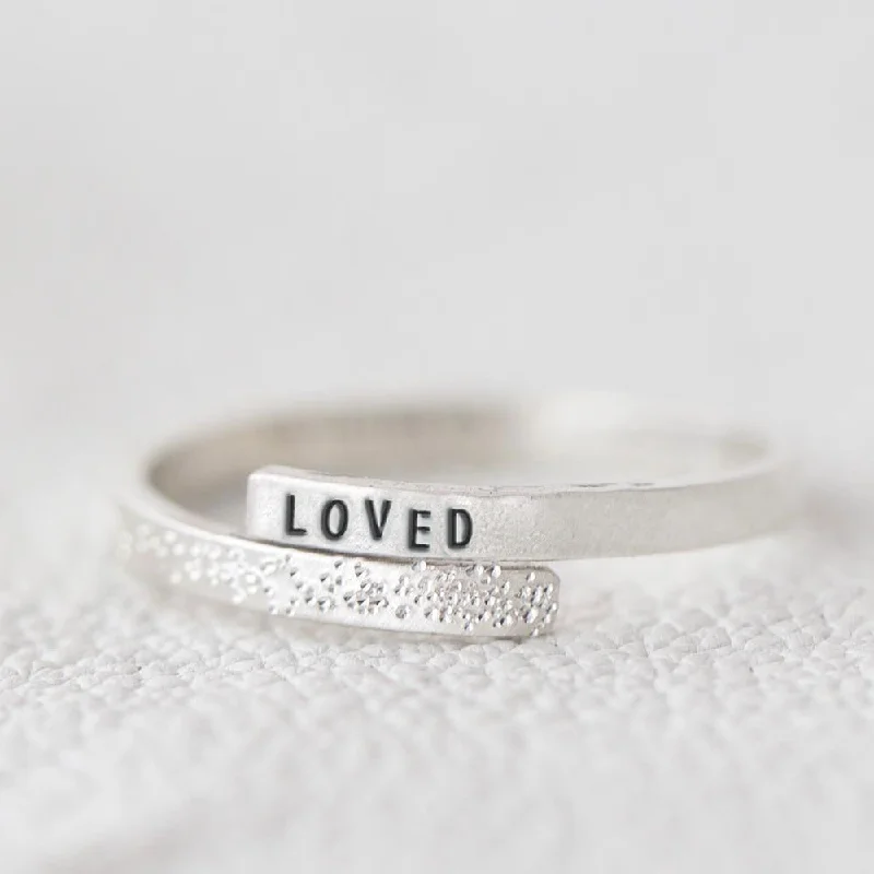 Sparkle For Less – Shop Jewelry Deals Now Loved: Diamond Dusted Wrap Ring