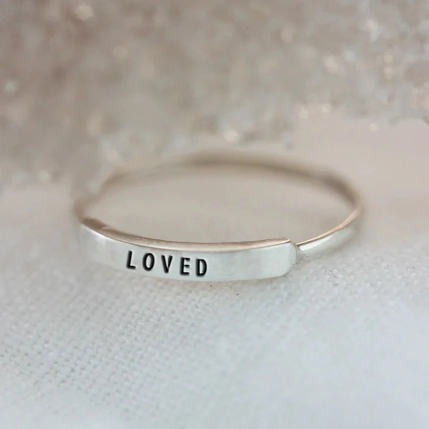 Bohemian-Inspired Jewelry For Free-Spirited Fashion Loved: Stamped Silver Ring by Christina Kober Bohemian-Inspired Jewelry For Free-Spirited Fashion Loved: Stamped Silver Ring by Christina Kober