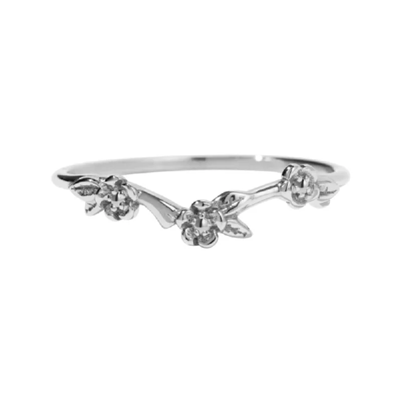 Elegant Jewelry Styles At Budget-Friendly Prices Meadowlark Alba Band - Sterling Silver