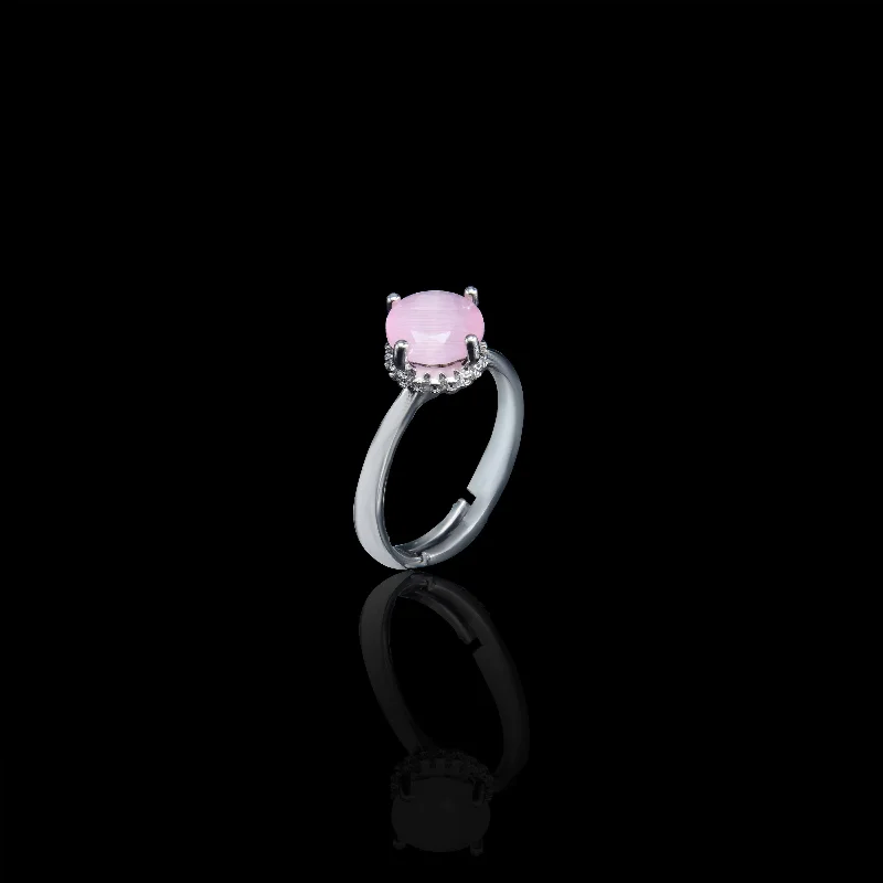 Elegant Jewelry, Exclusive Prices – Shop Now Nipura Solitaire Pink Zircon Halo Ring Elegant Jewelry, Exclusive Prices – Shop Now Nipura Solitaire Pink Zircon Halo Ring