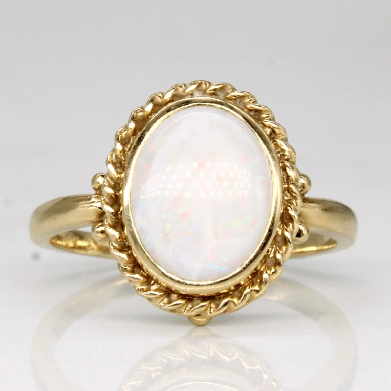 Get The Best Deals On Timeless Jewelry Pieces Opal Doublet Cocktail Ring | 0.35ct | SZ 5.75 |