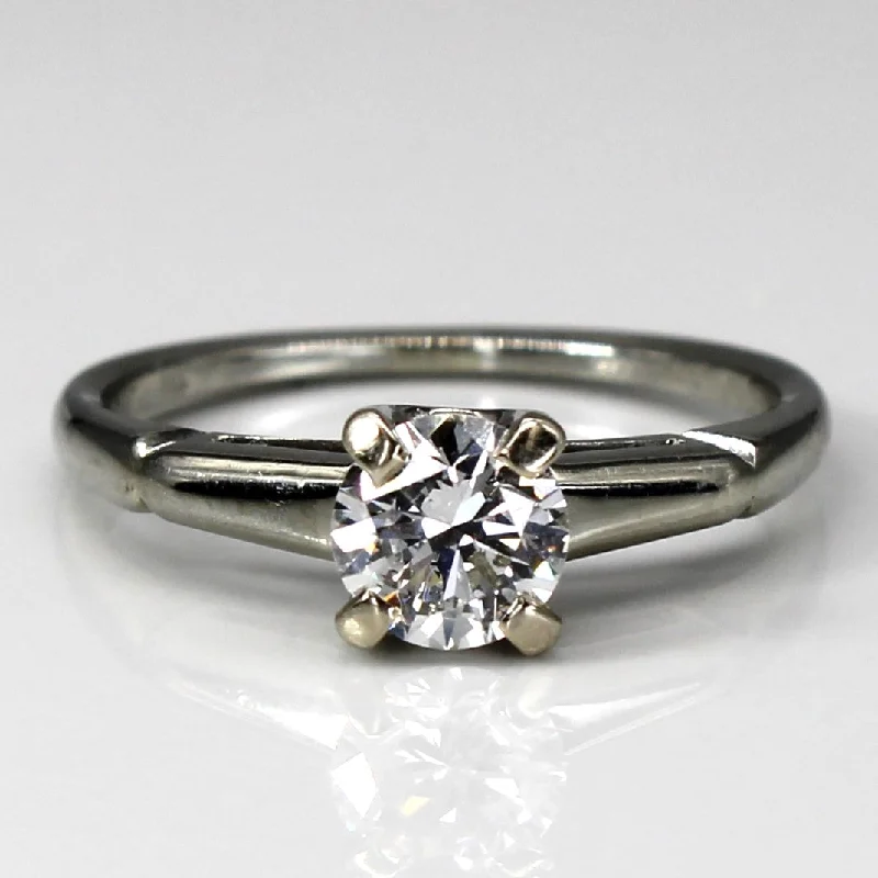 Personalized Jewelry At Special Discount Rates Solitaire Diamond Ring | 0.64ct SI1 G/H | SZ 6.5 |