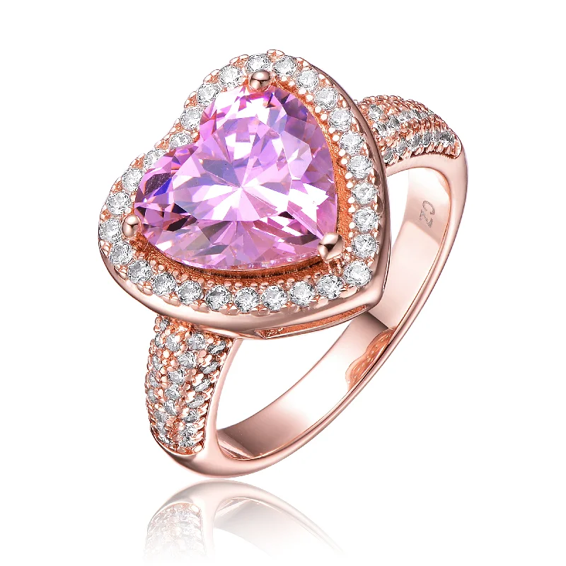 Exclusive Jewelry Sale – Limited-Time Discounts Coeur Pink Énergie Heart Ring