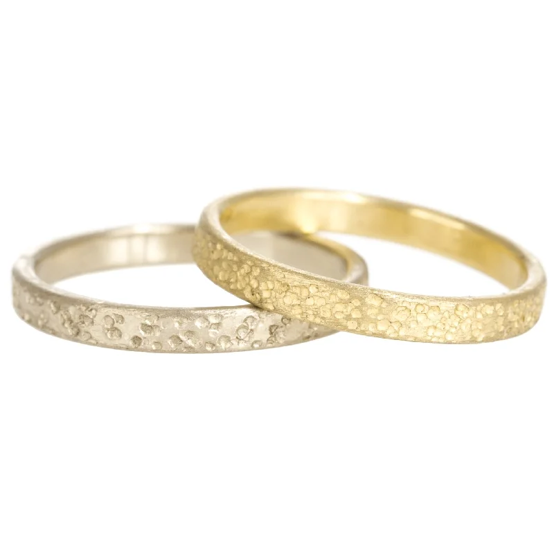 Discounted Luxury Jewelry – Shine Without The Splurge Sand Texture Band - 18ky Gold, 18kpw Gold Discounted Luxury Jewelry – Shine Without The Splurge Sand Texture Band - 18ky Gold, 18kpw Gold