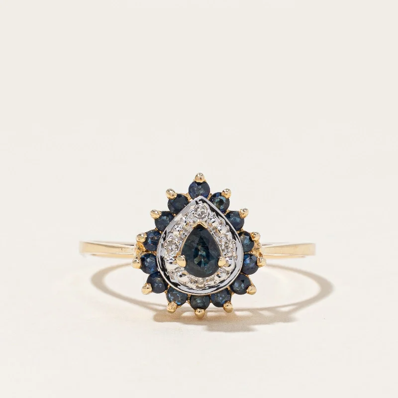 Sparkle More For Less – Jewelry Sale Happening Now Sapphire & Diamond Cocktail Ring | 0.42ctw | 0.02ctw | SZ 7.75 | Sparkle More For Less – Jewelry Sale Happening Now Sapphire & Diamond Cocktail Ring | 0.42ctw | 0.02ctw | SZ 7.75 |
