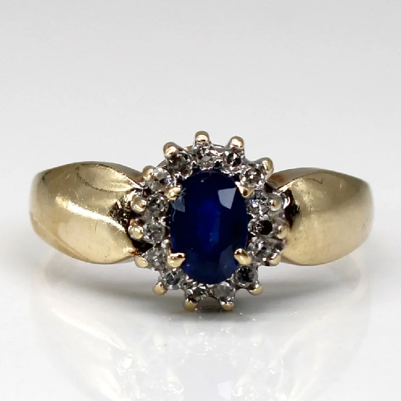 Exclusive Jewelry Markdowns – Limited-Time Offer Sapphire & Diamond Cocktail Ring | 0.48ct | 0.075ctw | SZ 7 | Exclusive Jewelry Markdowns – Limited-Time Offer Sapphire & Diamond Cocktail Ring | 0.48ct | 0.075ctw | SZ 7 |