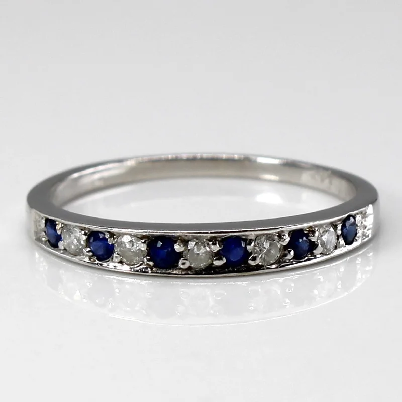Bestselling Jewelry Now On Sale – Elevate Your Look Sapphire & Diamond Semi Eternity Band | 0.12ctw | 0.10ctw | SZ 7.5 | Bestselling Jewelry Now On Sale – Elevate Your Look Sapphire & Diamond Semi Eternity Band | 0.12ctw | 0.10ctw | SZ 7.5 |