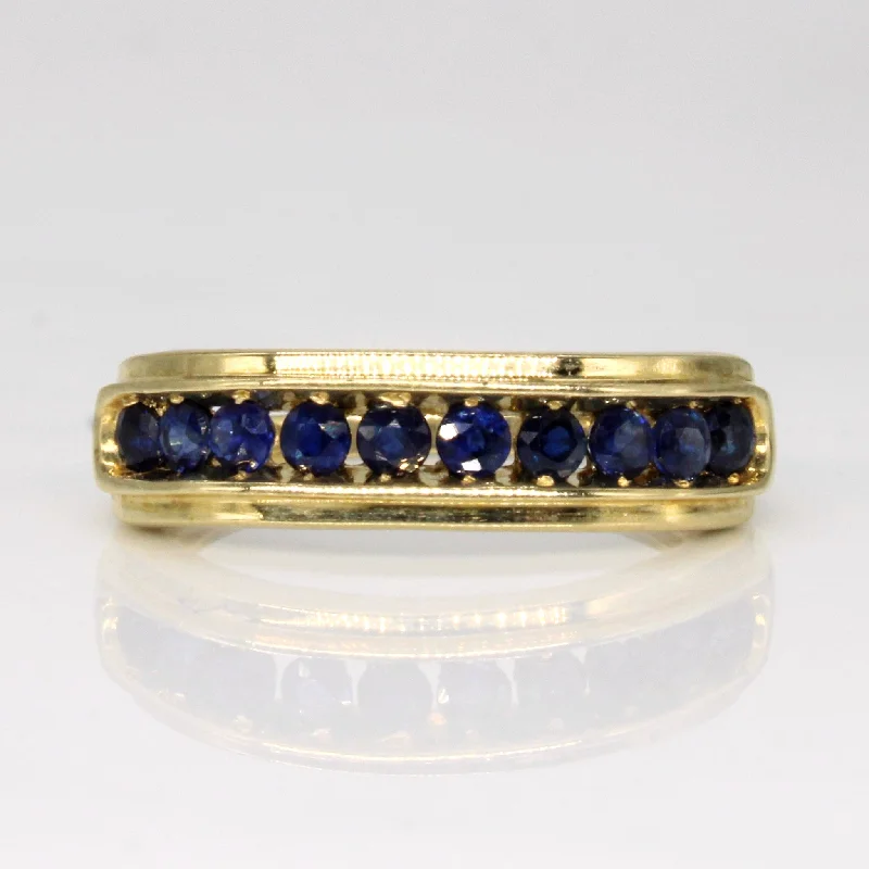 The Perfect Accessory For Less – Jewelry Sale Live Sapphire Ring | 0.40ctw | SZ 6.75 |