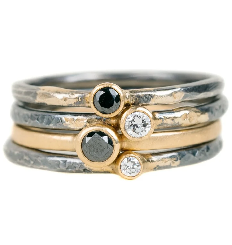 Shop High-Quality Jewelry At Jaw-Dropping Discounts Shine On Birthstone Stackers- 18k Gold, Oxidized Silver + Reclaimed VS Diamonds, Black Diamonds Shop High-Quality Jewelry At Jaw-Dropping Discounts Shine On Birthstone Stackers- 18k Gold, Oxidized Silver + Reclaimed VS Diamonds, Black Diamonds