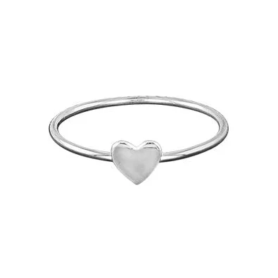 Limited-Stock Jewelry Sale – Once It's Gone, It's Gone Single Heart Stacking Ring
