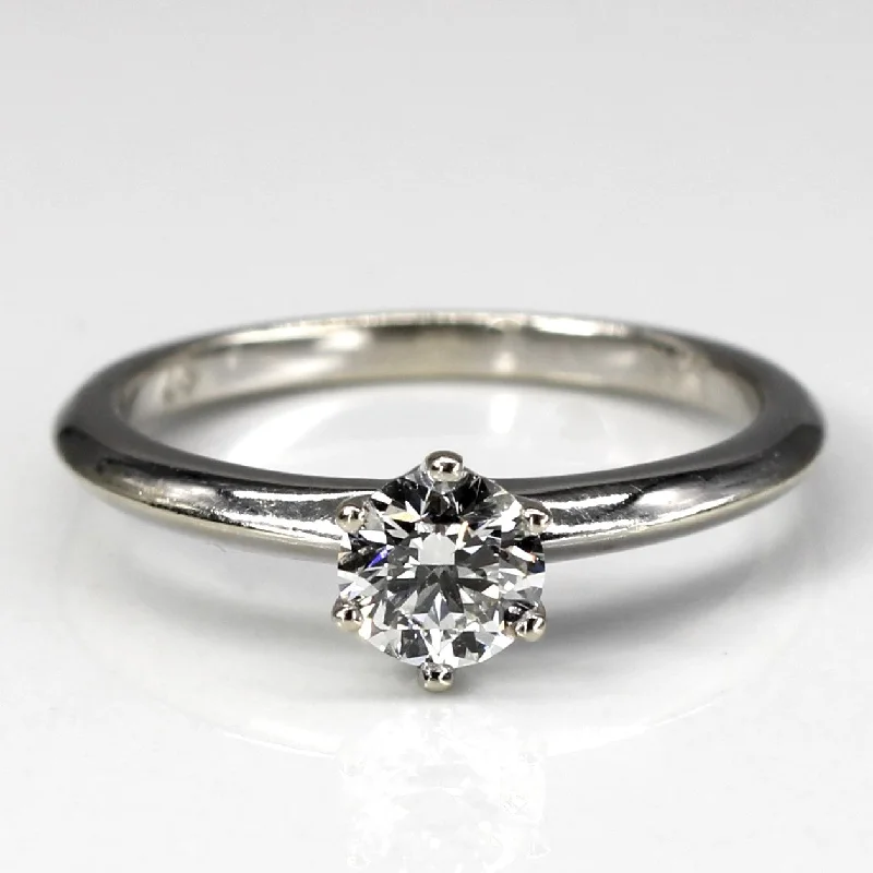 Jewelry Clearance Event – Last Chance For Stunning Deals Six Prong Solitaire Diamond Ring | 0.50ct VS2 J | SZ 6.5 |