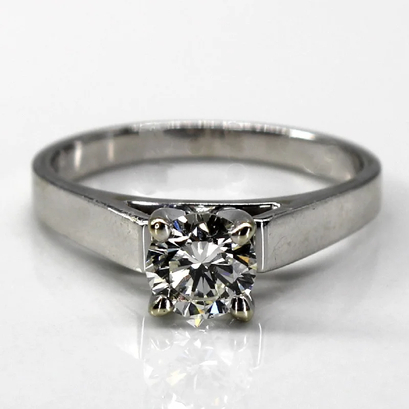 Premium Jewelry Now Available At Special Discounts Solitaire Diamond Engagement Ring | 0.53ct VS1 H/I | SZ 5.25 |