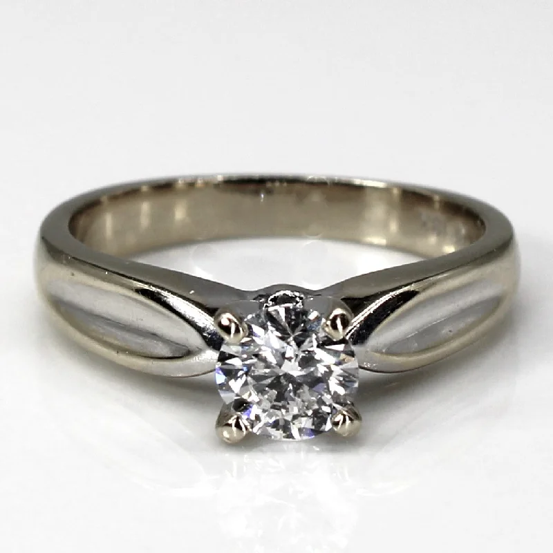 Flash Sale On Stunning Jewelry – Limited Stock Available Solitaire Canadian Diamond Engagement Ring | 0.71ct I1 F/G | SZ 7.25 |