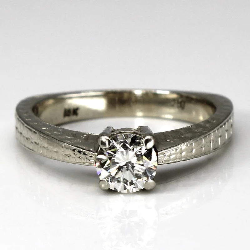 Best-Selling Jewelry Now Available At Special Deals Vintage Diamond Ring with European Shank | 0.68ct SI2 K |SZ 8 |