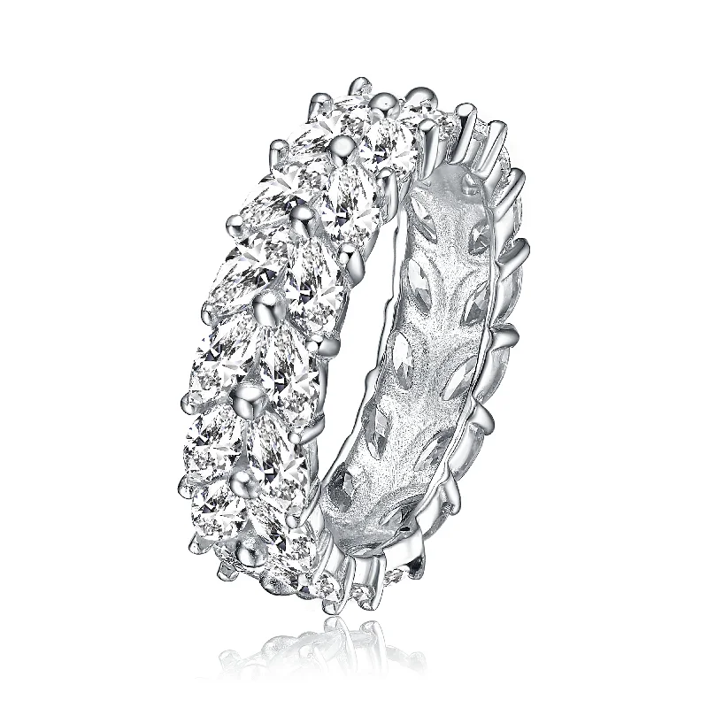 Exclusive Jewelry Offers – Shine For Less Lierre Dual Leaf Ring