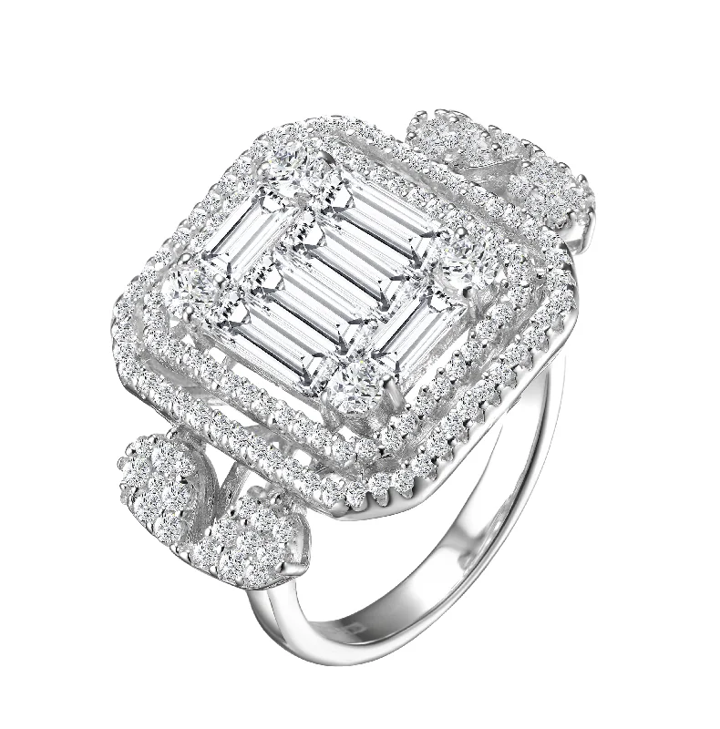 Affordable Luxury Jewelry For Every Occasion Dauphine Square Ring