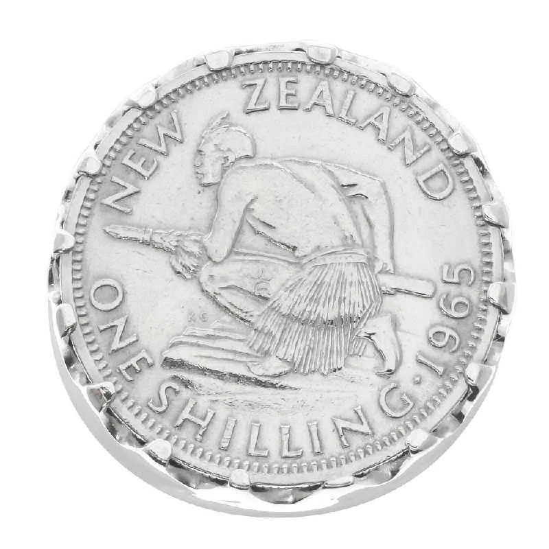 Discounted Luxury Jewelry – Shine Without The Splurge Sterling Silver NZ Warrior Ring With NZ Shilling