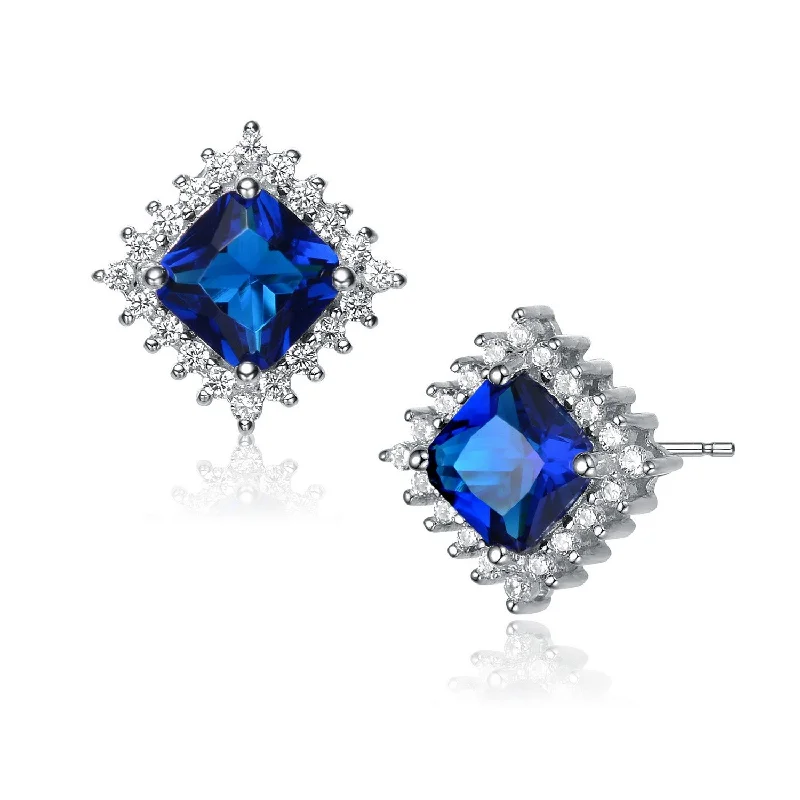 Save On Luxury Jewelry Pieces – Limited-Time Offers Sterling Silver Sapphire Cubic Zirconia Square Earrings Save On Luxury Jewelry Pieces – Limited-Time Offers Sterling Silver Sapphire Cubic Zirconia Square Earrings
