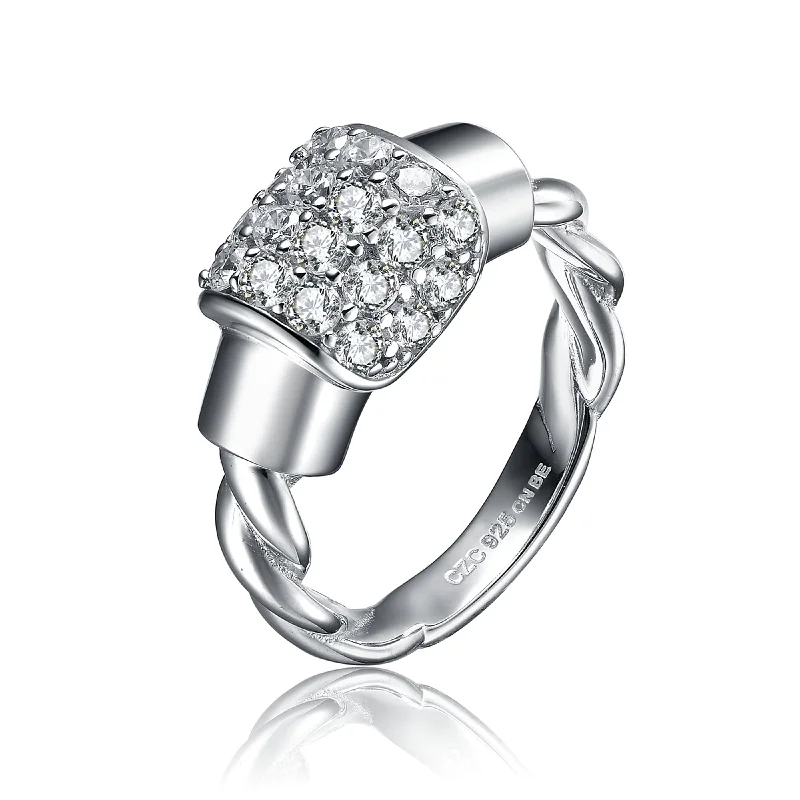 Flash Sale On Exquisite Jewelry – Don't Miss Out Aurélie Cluster Twisted Ring