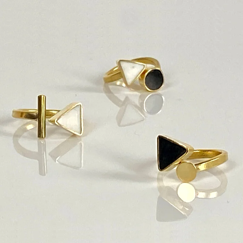 Glamorous Jewelry, Glamorous Deals – Shop Now Triangulate Open Ring