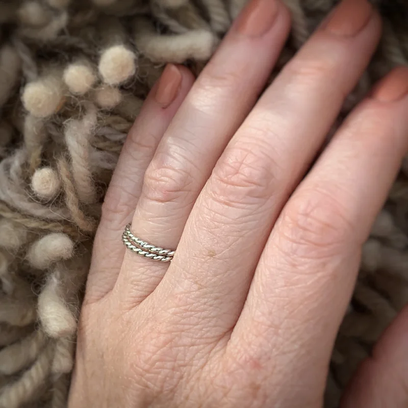 Jewelry Clearance Event – Last Chance For Stunning Deals Twisty Stacker Ring