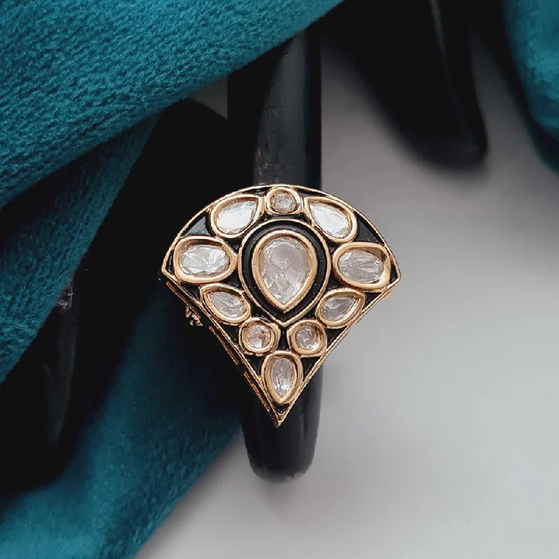 Premium Jewelry Now Available At Special Discounts Vivah Creations Gold Plated Kundan And Meenakari Rings Premium Jewelry Now Available At Special Discounts Vivah Creations Gold Plated Kundan And Meenakari Rings