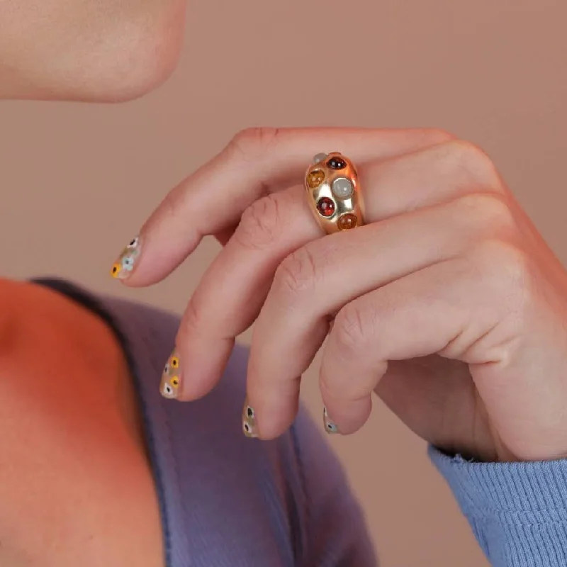 Buy More, Save More On Stunning Jewelry Designs Wide Confetti Ring (2 colorways)