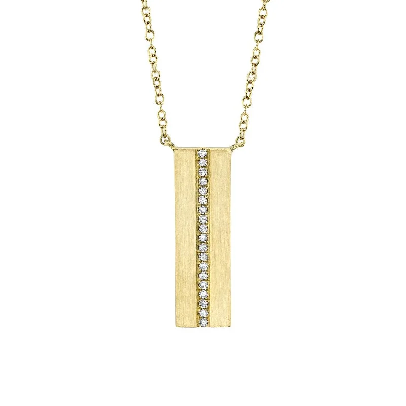 Shop Dazzling Jewelry With Special Promotional Discounts 18" 0.06 ctw Diamond Stationary Pendant Necklace | 10275255