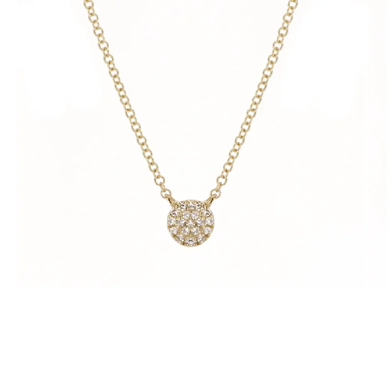 The Ultimate Jewelry Sale – Exclusive Styles At Great Prices 0.06 ctw Diamond Disc Necklace