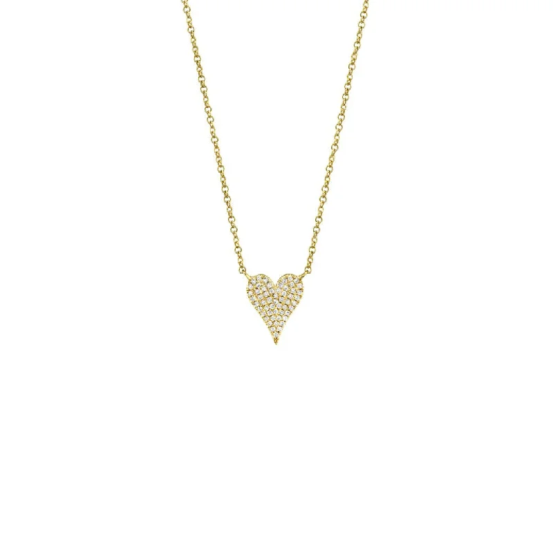 High-Quality Jewelry At A Fraction Of The Cost 0.11 ctw Diamond Heart Pendant