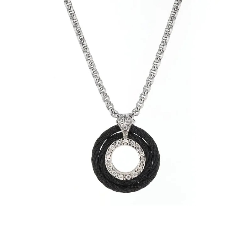 Final Call – Shop Exquisite Jewelry Before It's Gone 18.5" 0.15 ctw Diamond Cable Pendant Necklace | 10276238