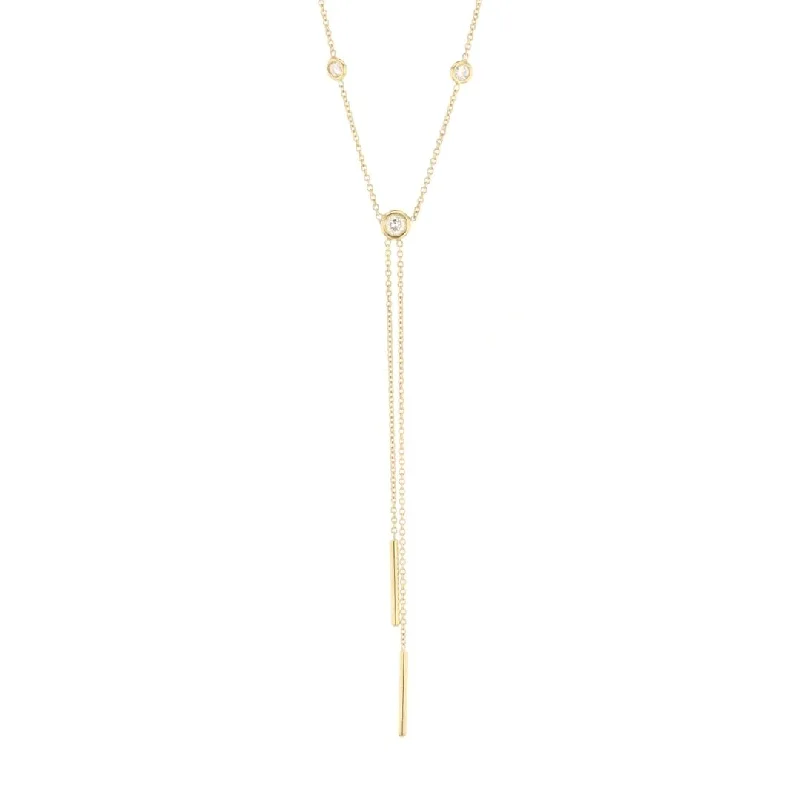 Get Ready To Sparkle – Special Jewelry Discounts 18" 0.29 ctw Diamond Lariat Necklace | 10261652 Get Ready To Sparkle – Special Jewelry Discounts 18" 0.29 ctw Diamond Lariat Necklace | 10261652
