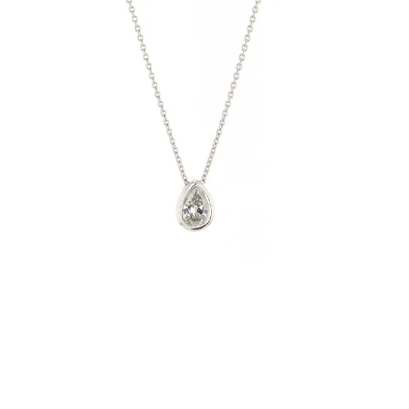 Luxury Jewelry At Budget-Friendly Prices – Grab Yours Now 18" 0.35 ct Diamond Solitaire Pendant Necklace | 10259783