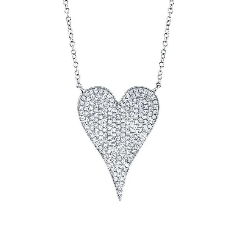 Luxury Meets Affordability – Jewelry Sale Now Live 0.43 ctw Diamond Heart Necklace Luxury Meets Affordability – Jewelry Sale Now Live 0.43 ctw Diamond Heart Necklace