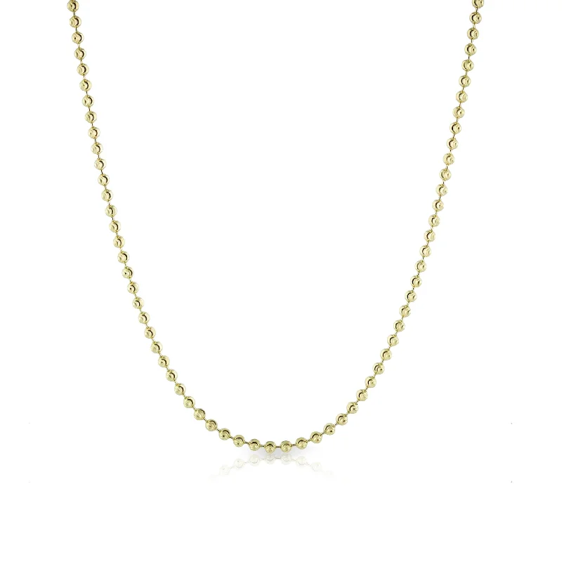 Exclusive Jewelry Markdowns – Limited-Time Offer 14k 2mm Ball Chain Necklace