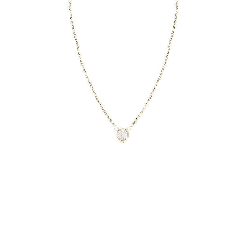 Shop Fine Jewelry With Exclusive Savings 14k 6mm Gold Diamond Necklace