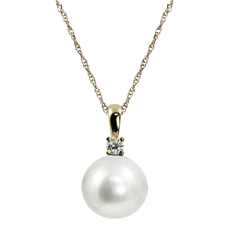 Trendy And Classic Jewelry Now At Reduced Prices 14k Gold Freshwater Pearl Pendant