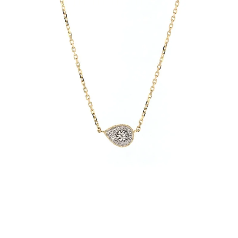 The Ultimate Jewelry Sale – Exclusive Styles At Great Prices 18" 0.08 ctw Diamond Stationary Pendant Necklace | M10278608