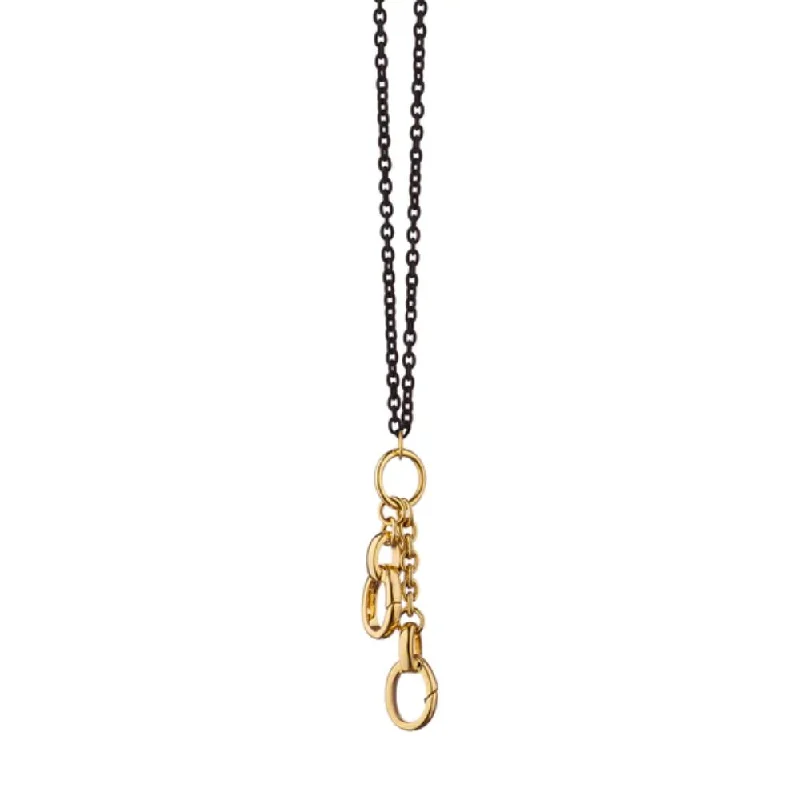 Huge Savings On Premium Jewelry Styles Monica Rich Kosann "Design your Own" Charm Enhancer in 18K Yellow Gold & Steel