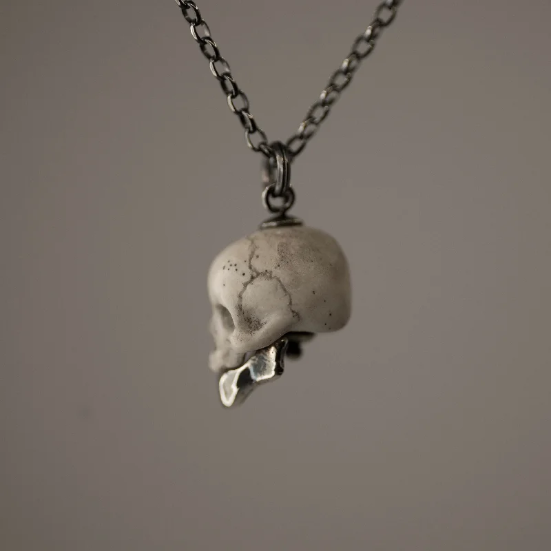 Final Call For Exquisite Jewelry At Reduced Rates Ancient Skull pendant