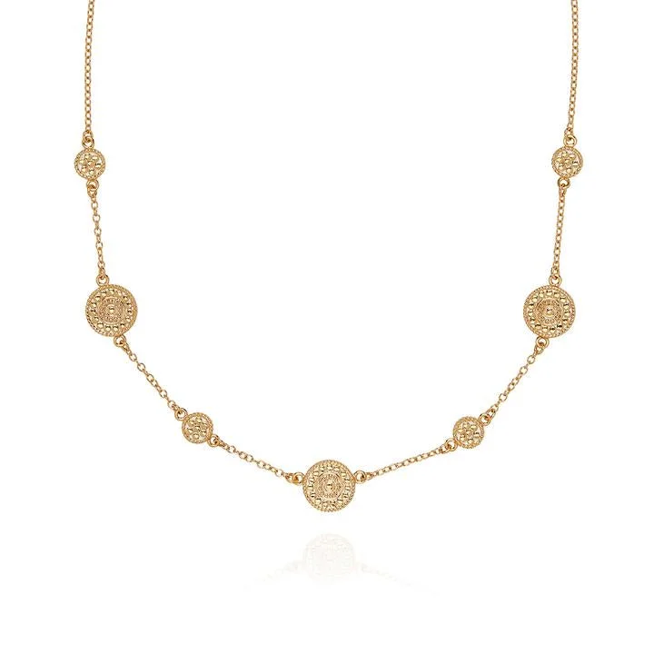 The Jewelry Sale You've Been Waiting For Is Here Anna Beck Contrast Dotted Station Collar Necklace The Jewelry Sale You've Been Waiting For Is Here Anna Beck Contrast Dotted Station Collar Necklace